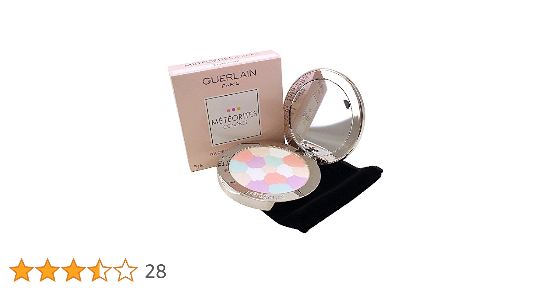 Guerlain ゲラン Météorites メテオリット コンパクト 2 Guerlain Meteorites Compact Powder, #02-Light, 8g/0.28oz